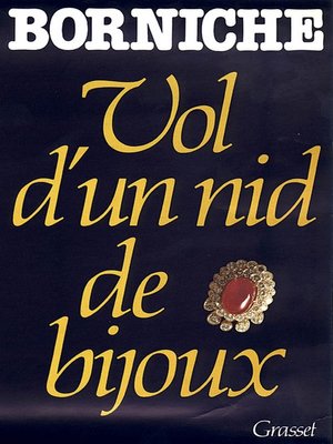cover image of Vol d'un nid de bijoux